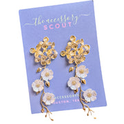 Emily Hydrangea Earrings