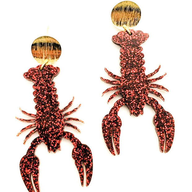Scout Celebration Getcha Some Crawfish Earrings