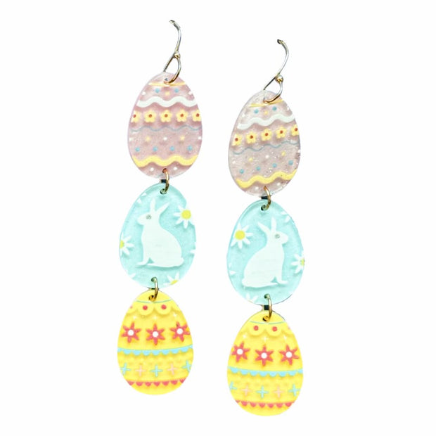 Triple Easter Eggs Earrings