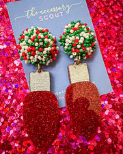 Scout Celebration Christmas Light Earrings