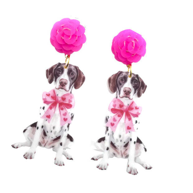 Scout Celebration Puppy Love Spaniel Earrings