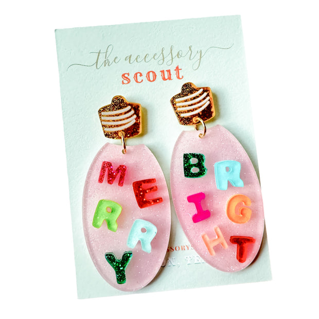 Merry and Bright Bulb Earrings