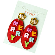 Merry and Bright Bulb Earrings
