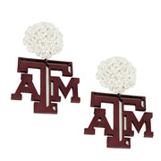 Scout Celebration Tailgate Texas A&M Earrings