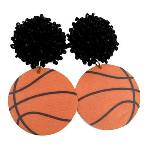 Scout Celebration Basketball Earrings