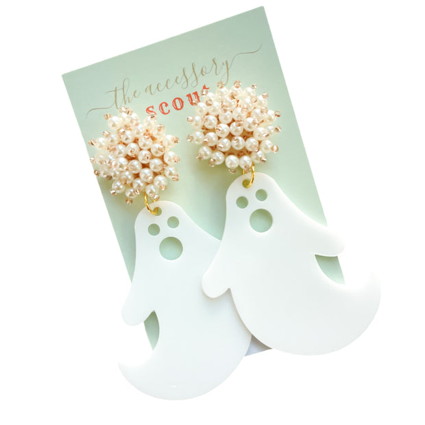 Scout Celebration Pearl Ghost Earrings