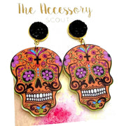 Scout Celebration Halloween Scared-y Cat Earrings
