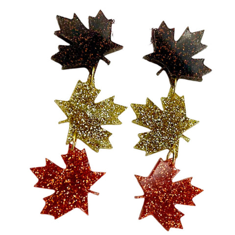 Scout Celebration Autumn Leaf Earrings