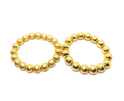 Gold Bead Bracelets