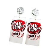 Scout Celebration Diet Dr. Pepper Earrings
