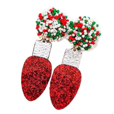 Scout Celebration Christmas Light Earrings