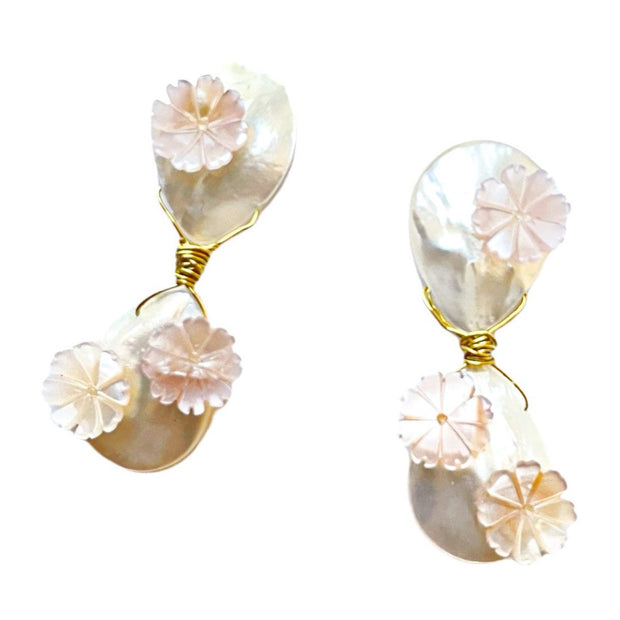 Claire Earrings - Blush